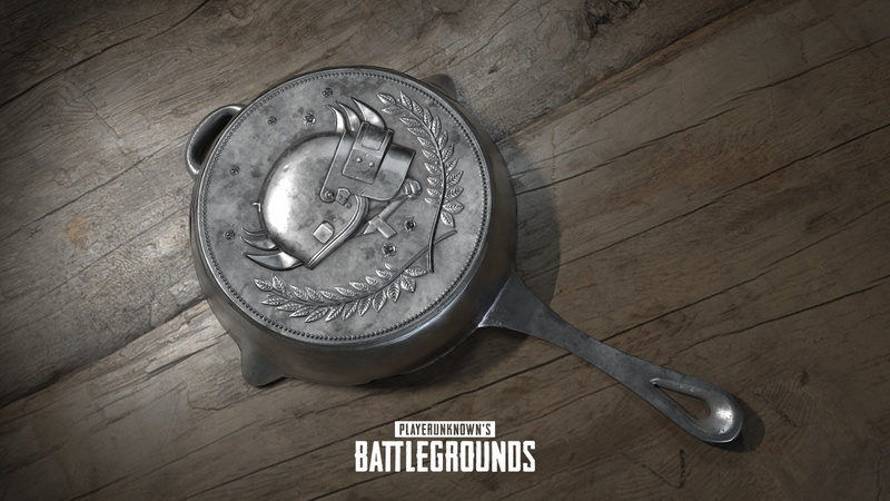 single object, kitchen utensil, finance, wealth, high angle view, western script, indoors, directly above, number, steel, PlayerUnknowns Battlegrounds