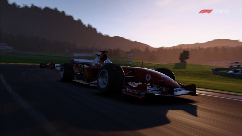 Vehicle, 1080P, Sunrise, Formula 1, Ferrari, F1 2018, Video Game