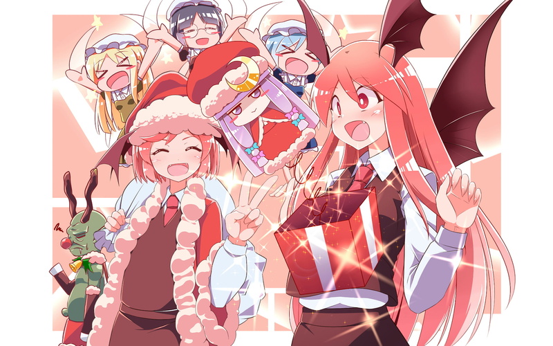 Patchouli Knowledge, 1080P, Touhou, Koakuma (Touhou), Hobgoblin (Touhou), Anime