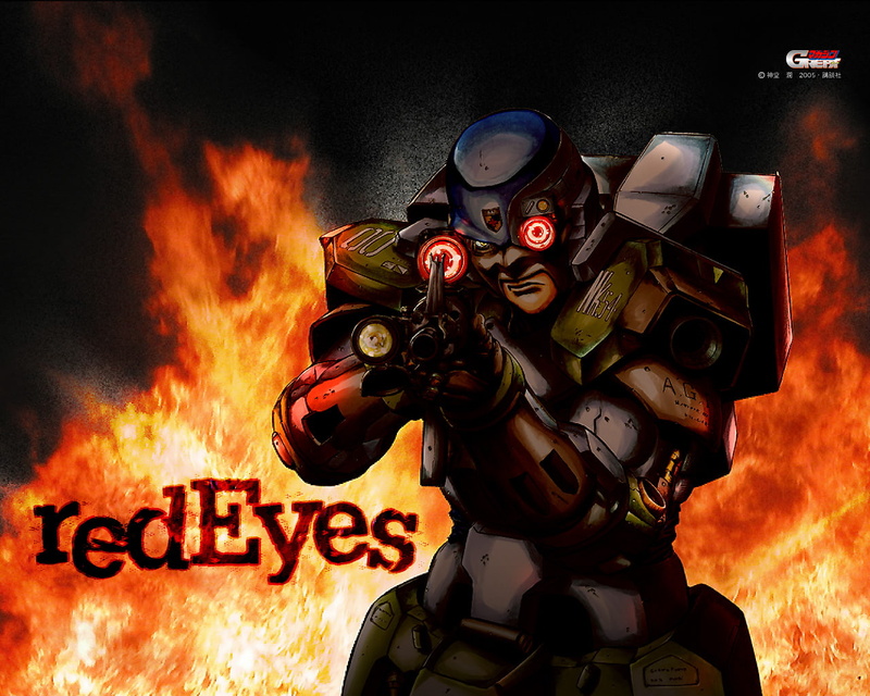 720P, Anime, Red Eyes, Redeyes