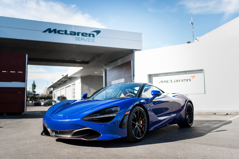 Aurora, 5K, 720s, Blue, McLaren