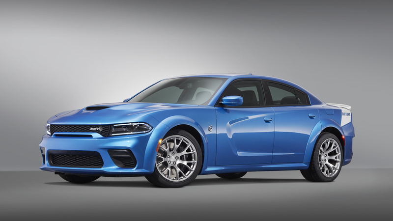 Dodge Charger SRT, Muscle Car, Vehicle, Dodge Charger SRT Hellcat, 2K, Car, Blue Car, Dodge