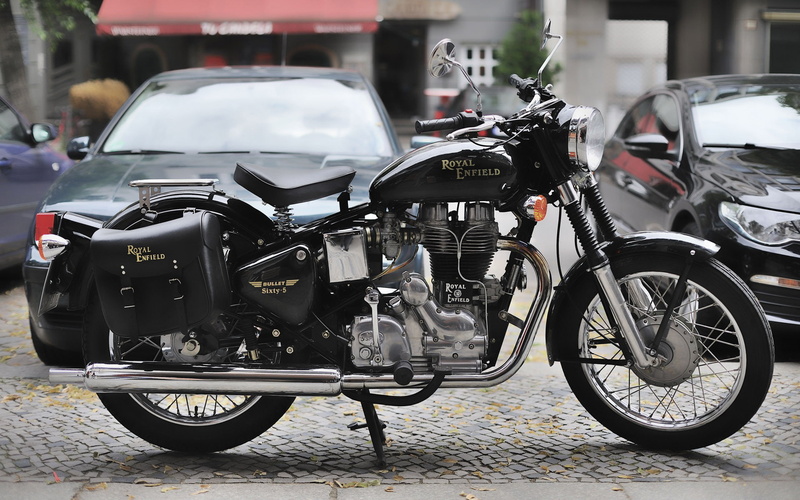 royal enfield, 1080P, 1920x1200, royal enfield bullet sixty-5, motorcycles