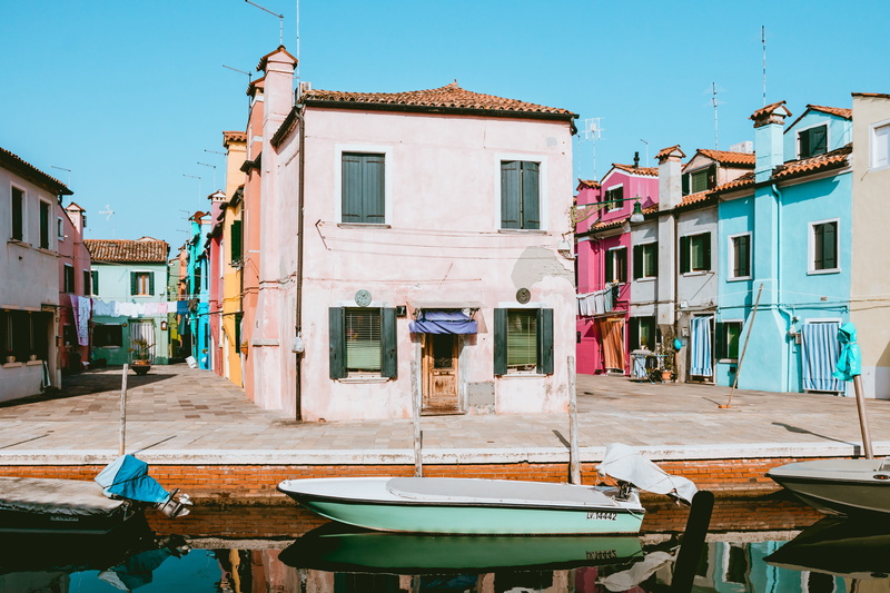 harbor, sea, sky, town, veneto, boat ride, famous Place, building Exterior, colorful, mediterranean Sea, no People, mediterranean Countries, residential Building