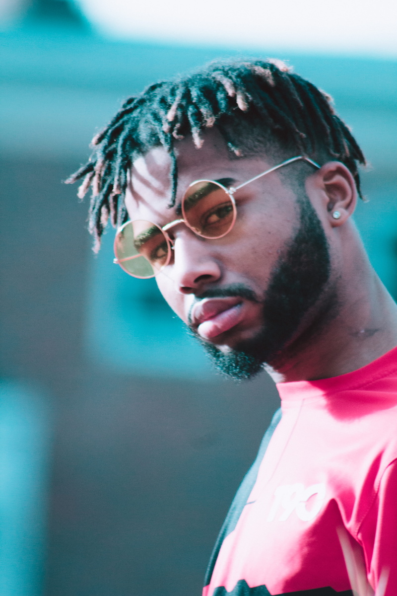 braids, fashion, shadows, haircut, hair, black, uzi, 5K, ghetto, cold, leisure activity, barrington, real people, dark, looking at camera, lifestyles