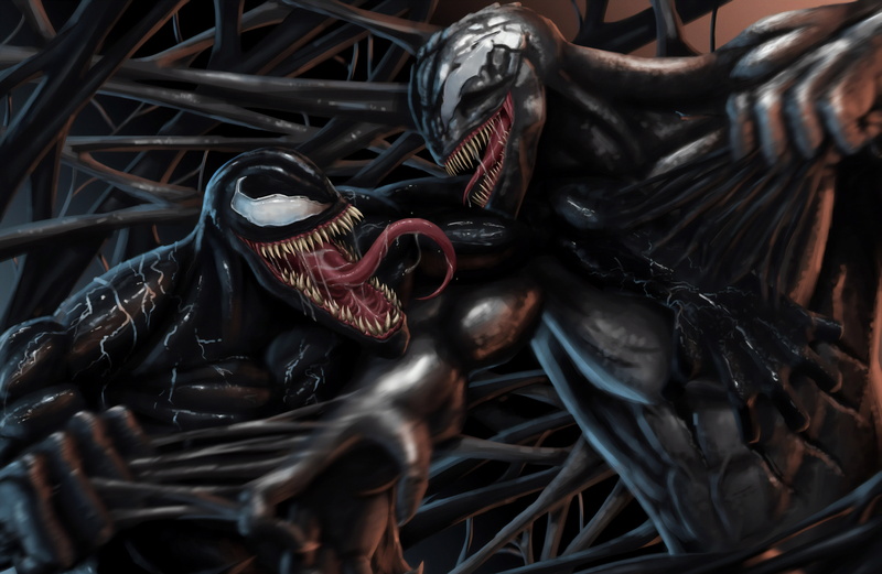 Venom, Riot (Marvel Comics), Movie, 8K