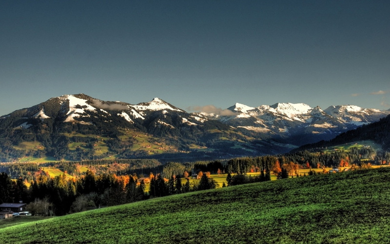 tranquility, outdoors, nature, landscape, snowcapped mountain, land, sky, grass, snow, no people, plant, cold temperature, environment, background hd nature pics 1920x1200