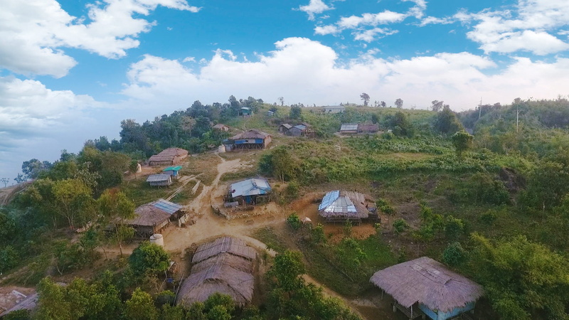 brown, Bangladesh, growth, Village, plant, houses, day, sky, daytime, building exterior, white, Poor, outdoors, beauty in nature, cloud - sky, tree, architecture