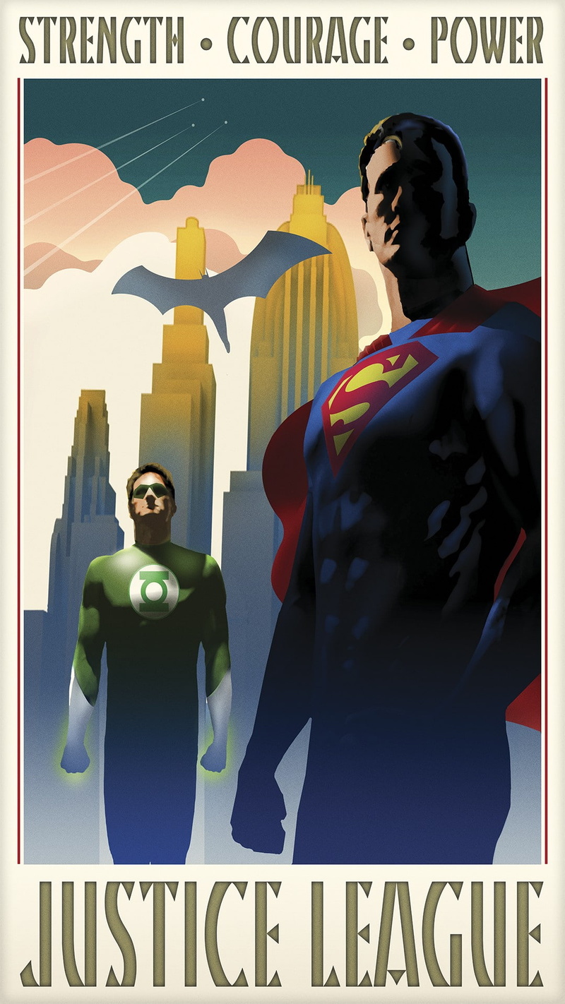 Flash, vintage, females, males, business, text, two people, Batman logo, Superman, mid adult, 1080P, creativity, Justice League, young adult, portrait