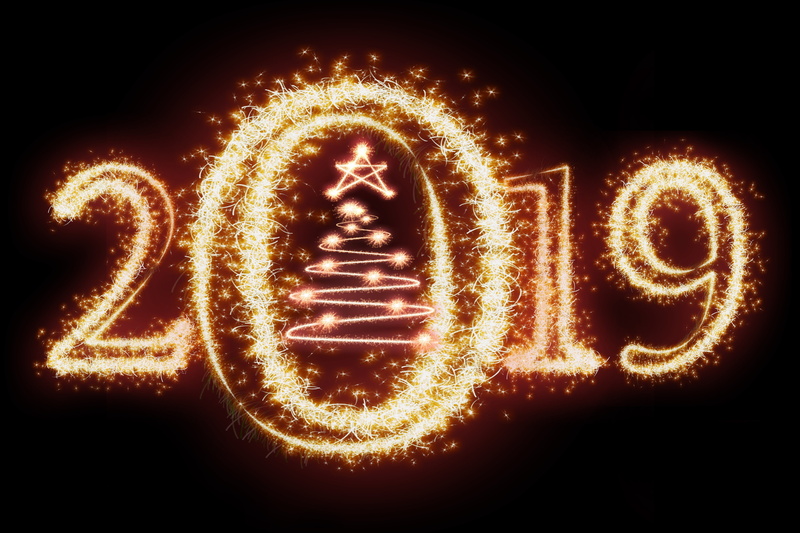 5K, Holiday, Fireworks, Happy New Year, New Year 2019
