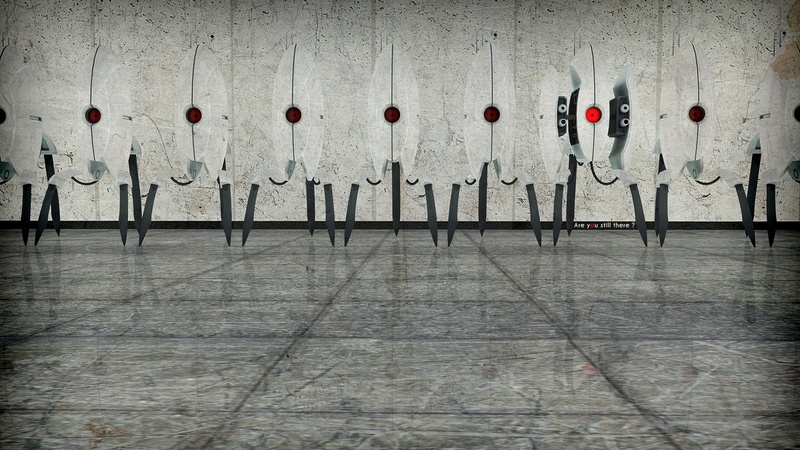 portal, video games, hd, 1080P, sentry