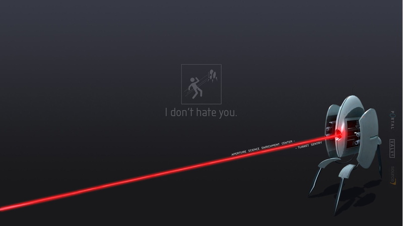 tf2, 1080P, turret, portal, sentry