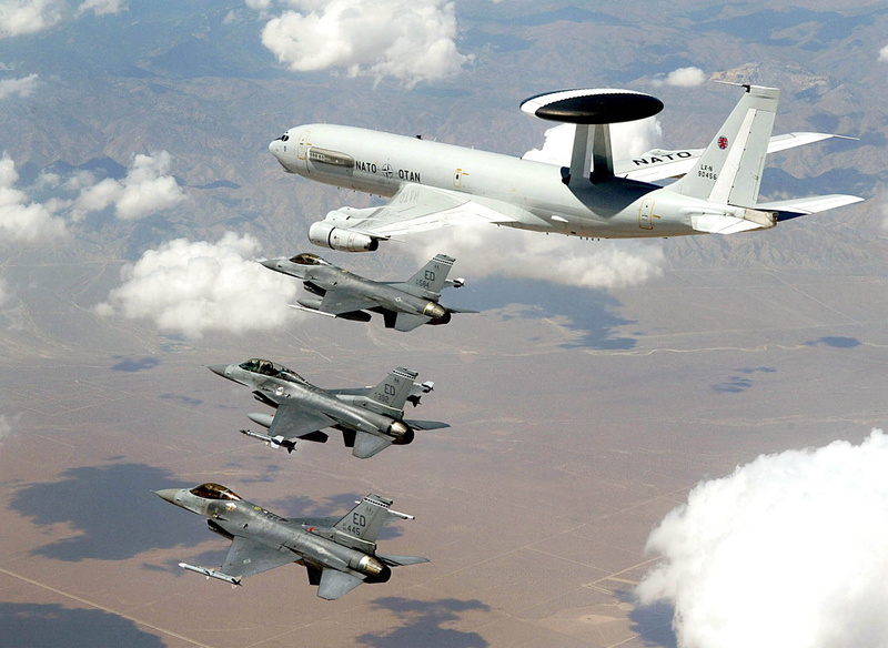 us air force, military, 1977, e 3, aircrafts, boeing, radar, sentry, awacs, 1080P