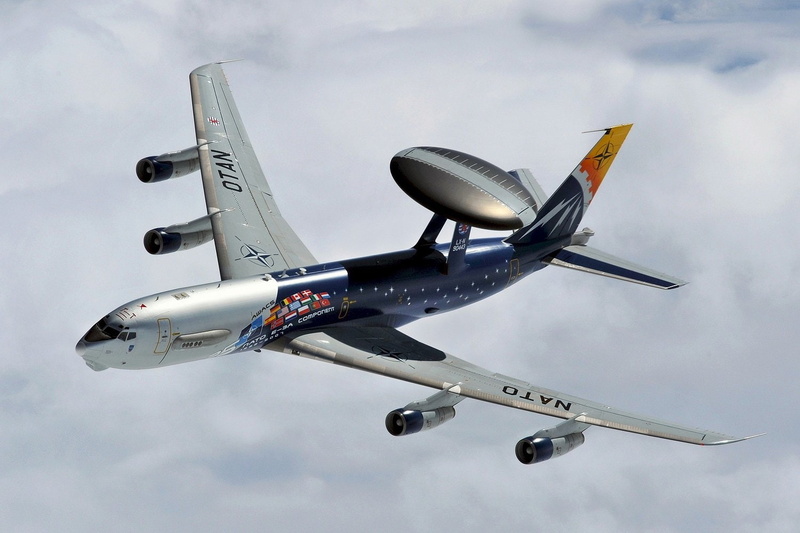 aircrafts, 1977, military, e 3, radar, awacs, 720P, sentry, us air force, boeing