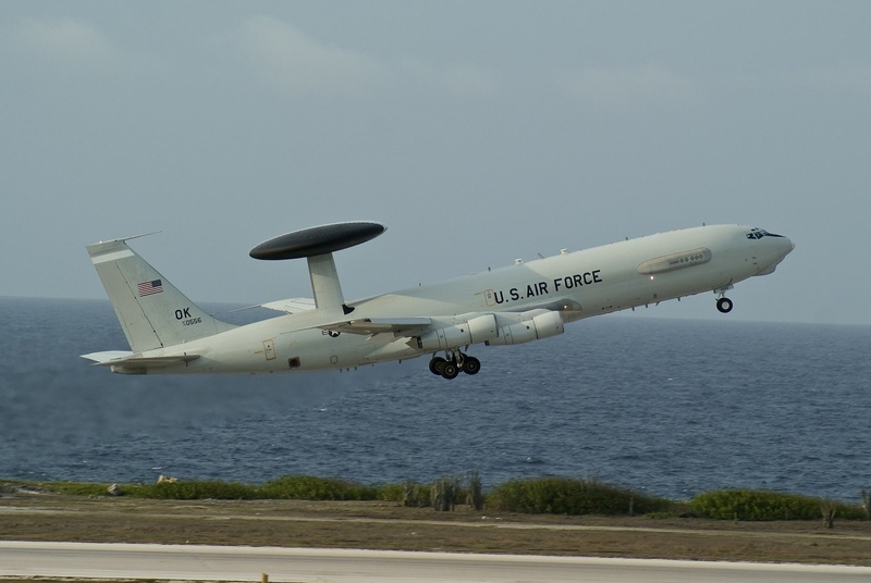 boeing, awacs, 720P, 1977, aircrafts, military, us air force, e 3, radar, sentry