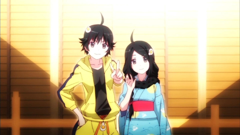 araragi, screenshots, nekomonogatari, 1080P, shiro, tsukihi, karen, anime