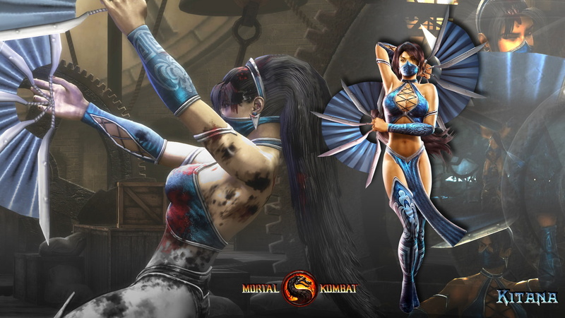 girls, mortal, warrior, 1080P, warriors, games, kitana, kombat