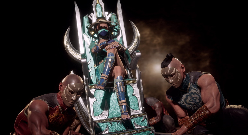 Kitana, screen shot, Mortal Kombat 11, video games, video game characters, video game girls, 1080P, warrior girls