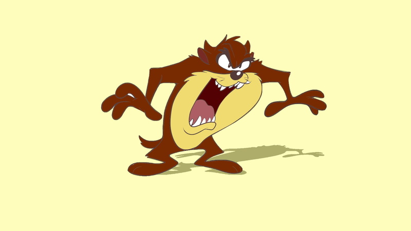 devil, taz, looney, tasmanian, 1080P