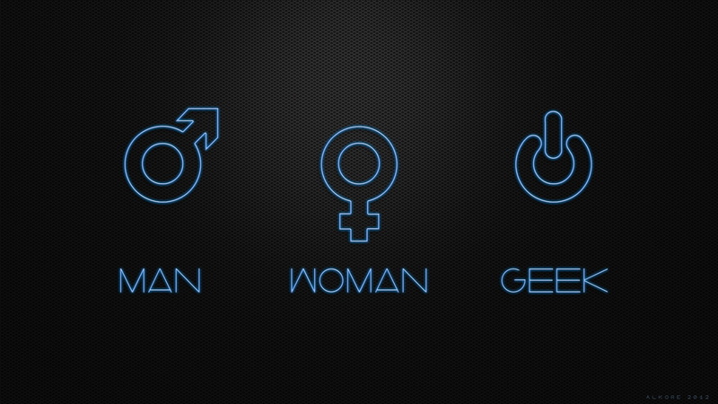geek, 1080P, symbols, women, life, simple background, minimalism