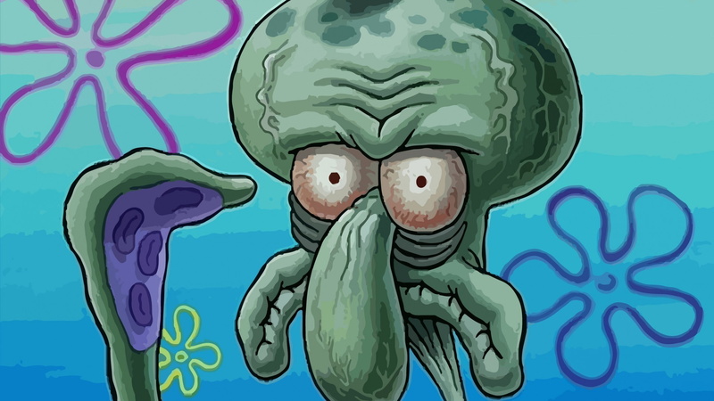 Squidward Tentacles, 1080P, Cartoon