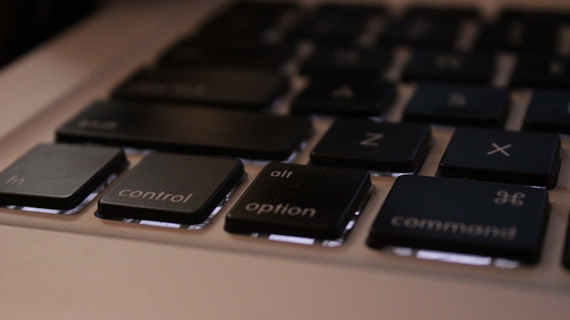 computer part, close-up, western script, macbook, computer, keyboard, input, communication, ctrl, wireless technology, control, selective focus, computer key