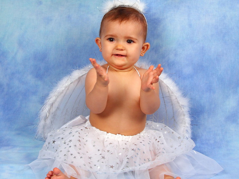 baby, 1080P, angel, cute, girl