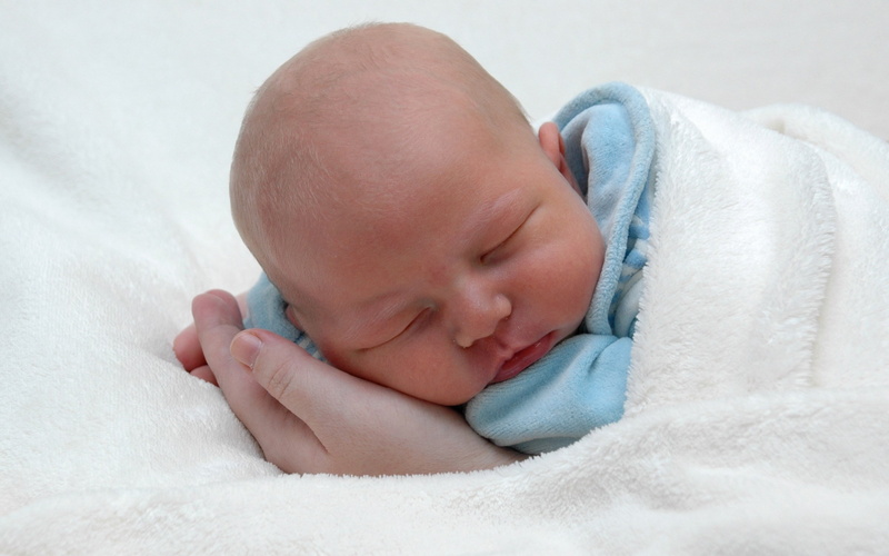 2K, wrapped in a blanket, beginnings, lying down, new life, babyhood, baby, indoors, innocence, blanket, cozy, newborn, human face, headshot, one person