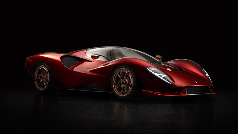 4K, Car, De Tomaso P72, Sport Car, Red Car, Vehicles