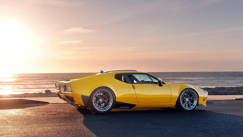 1080P, Yellow Car, Vehicles, Car, Ringbrothers, Sport Car, De Tomaso Pantera
