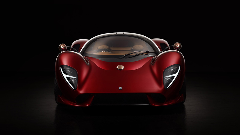 4K, Vehicles, Red Car, Sport Car, Car, De Tomaso P72