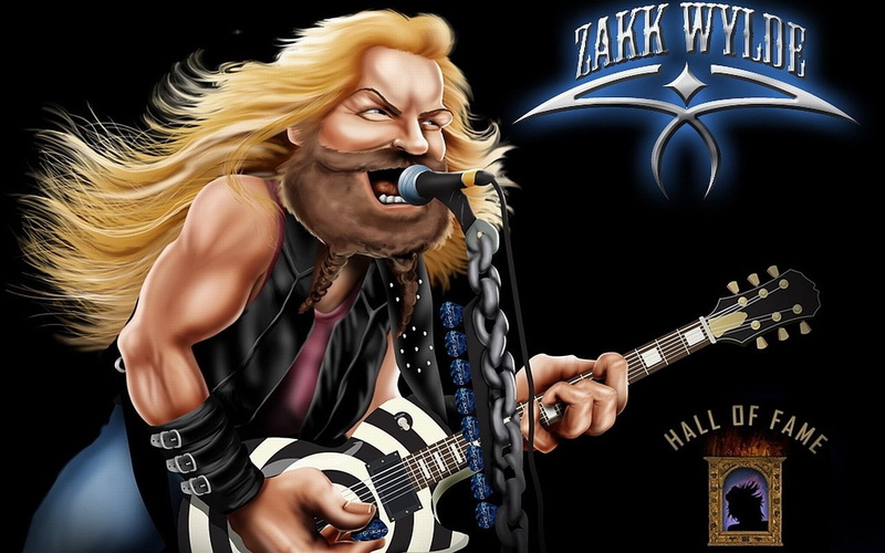 Music, Zakk Wylde, 720P, Heavy Metal, Black Label Society, Guitar, Guitarist