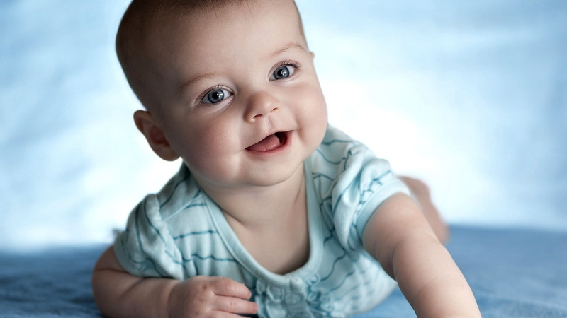 males, childhood, cheerful, face, small, caucasian Ethnicity, toddler, blue, front view, baby Boys, portrait, joy, lifestyles, happiness, baby Girls, close-up