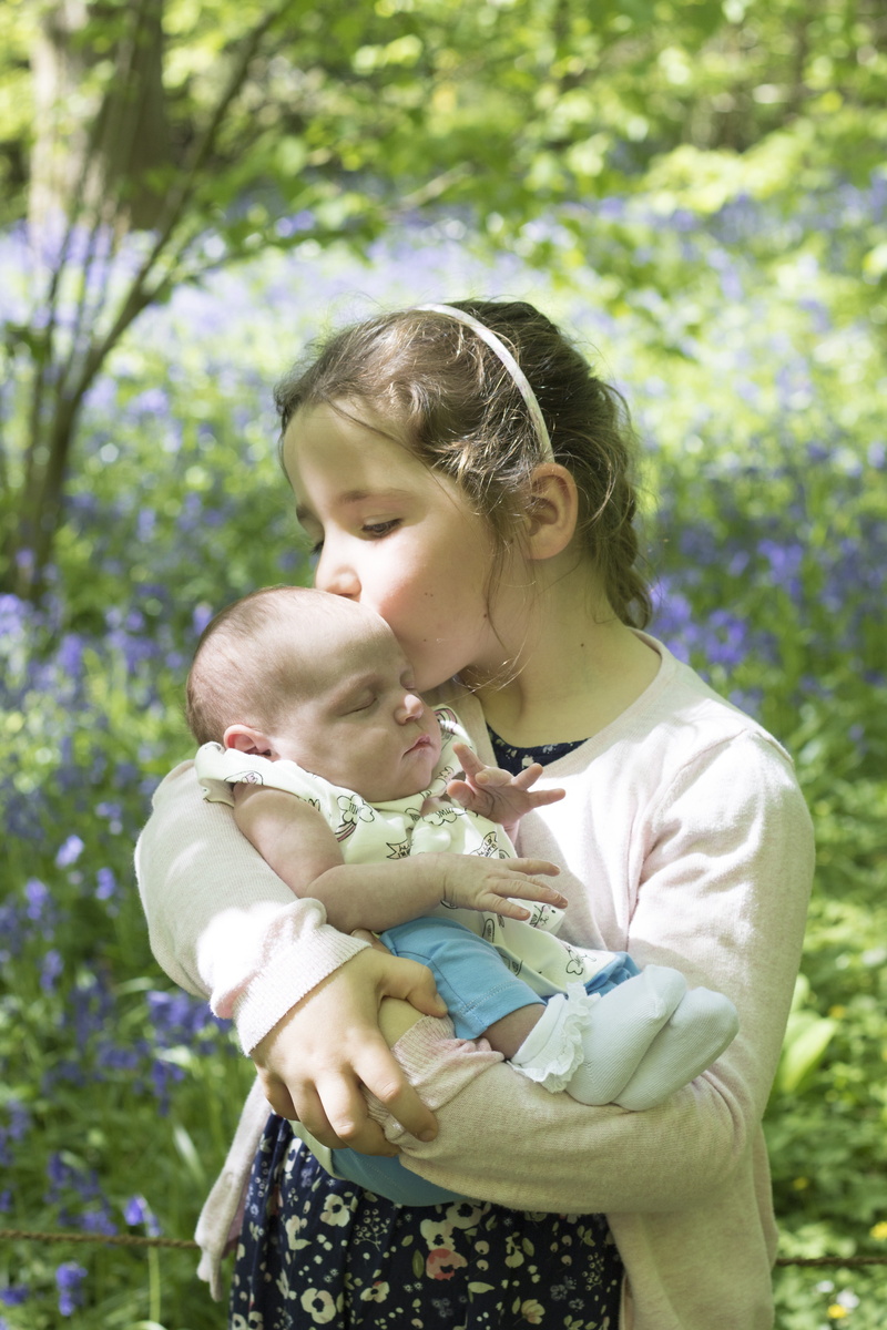 togetherness, baby, females, sisters, real people, young, innocence, kids, kiss, bonding, siblings, family, two people, childhood, together, child, cute