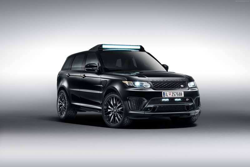 Range Rover Sport SVR, 007 Spectre movie, 4K