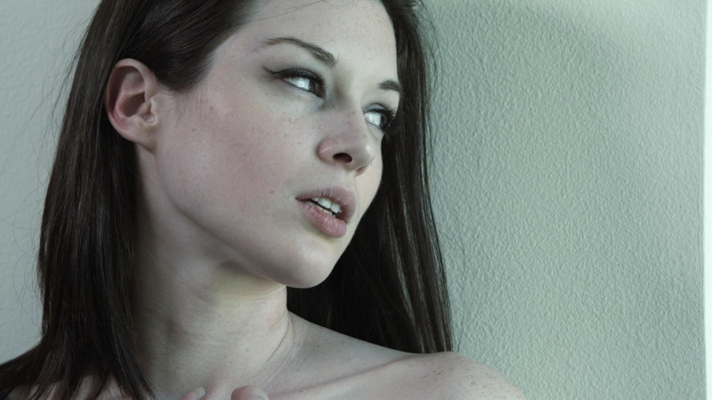 1080P, Stoya, Simple Background, Brown Eyes, brunette, Looking Away