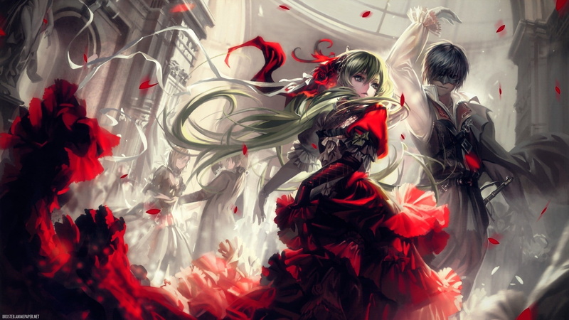 anime girls, Kaito, green hair, fantasy art, Code Geass, fantasy girl, anime, C.C., Kagamine Len, 2K, Hatsune Miku, Vocaloid, Kagamine Rin