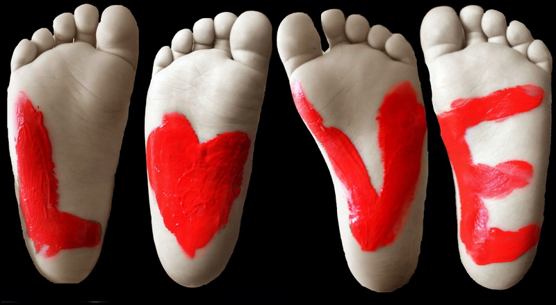 feets, studio shot, love, people, positive emotion, body part, emotion, food, finger, food and drink, healthcare and medicine, indoors, close-up, v, red