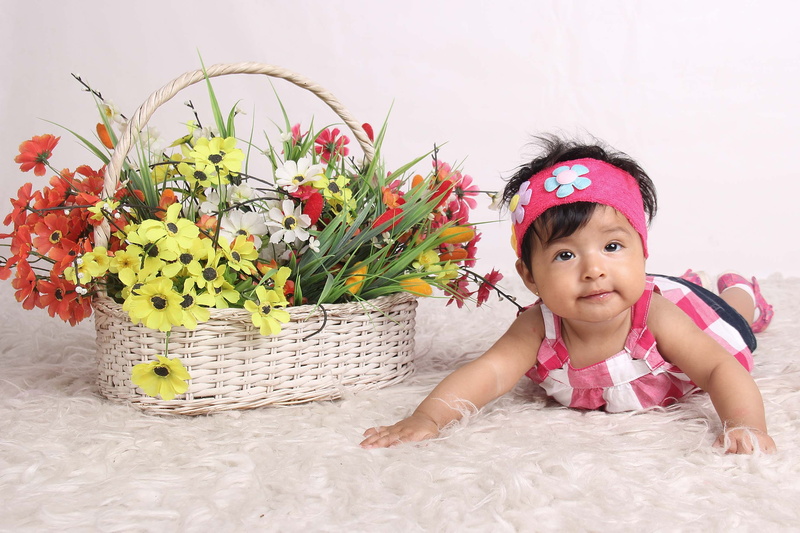 cheerful, looking at camera, Child, fun, clothing, one Person, 2K, nature, flower, lifestyle, happy, young, females, cute, portrait, smiling, girls, children only