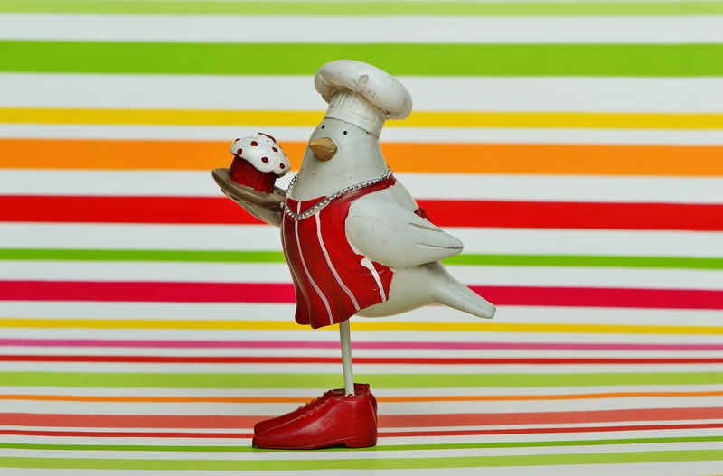 cook, no people, bake, cute, easter, red, charming, indoors, human representation, focus on foreground, spring, figures, chicken, decoration, figurine