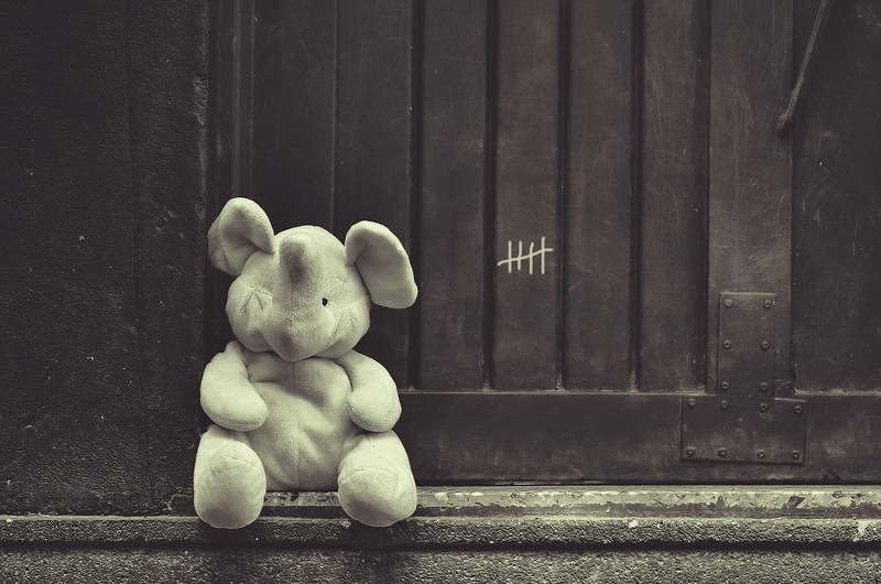 sitting, 1080P, elephant, toys, stuffed animal