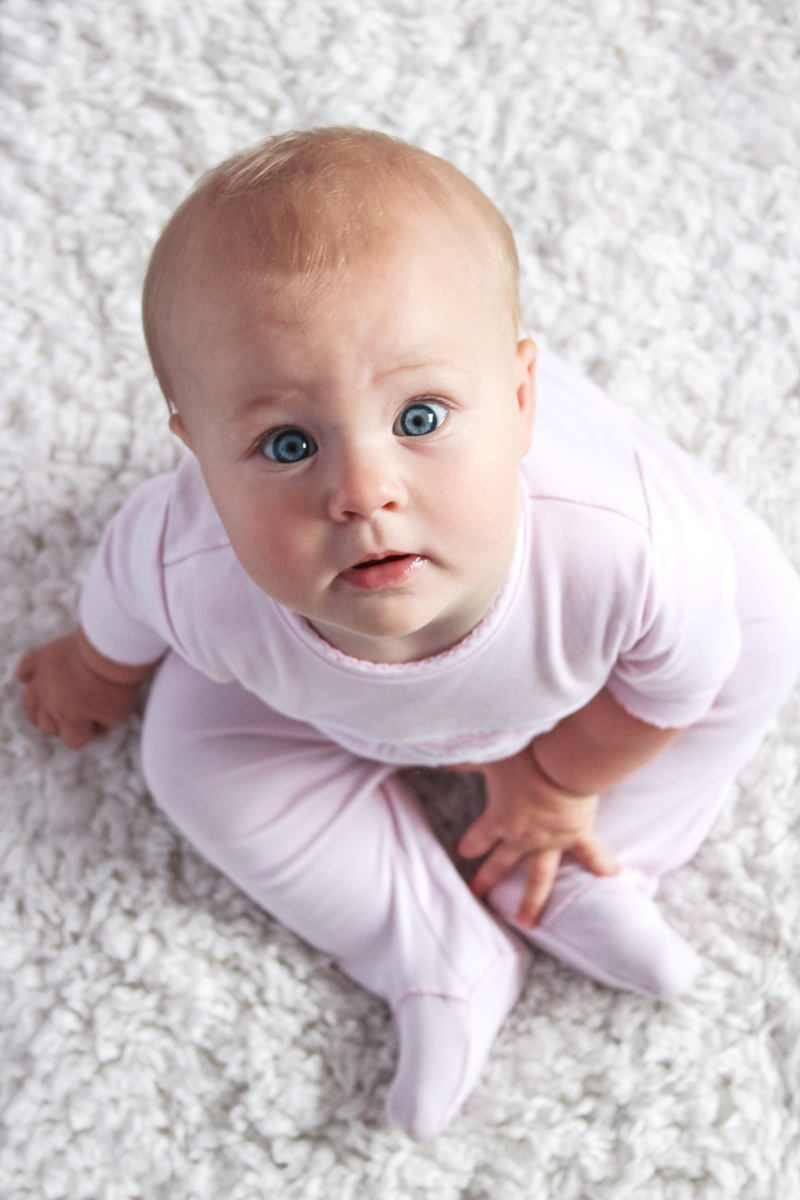 full length, sit, toddler, innocence, cute, looking, portrait, look, baby, furniture, sitting, little, real people, infant, lying down, high angle view