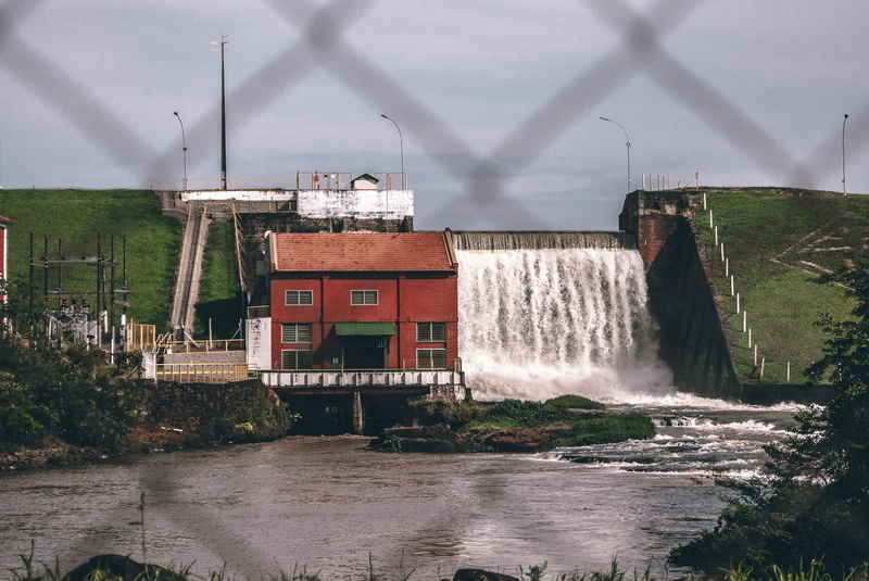 represa, power, long exposure, 2K, sussuí, power in nature, motion, built structure, lake, water, river, day, outdoors, nature, cloud - sky, waterfall