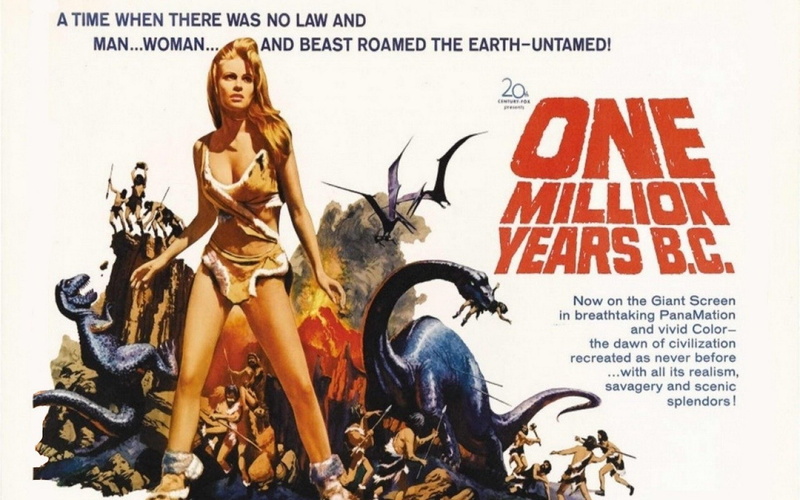 One Million Years Bc, one million years b.C., Movie, 1080P