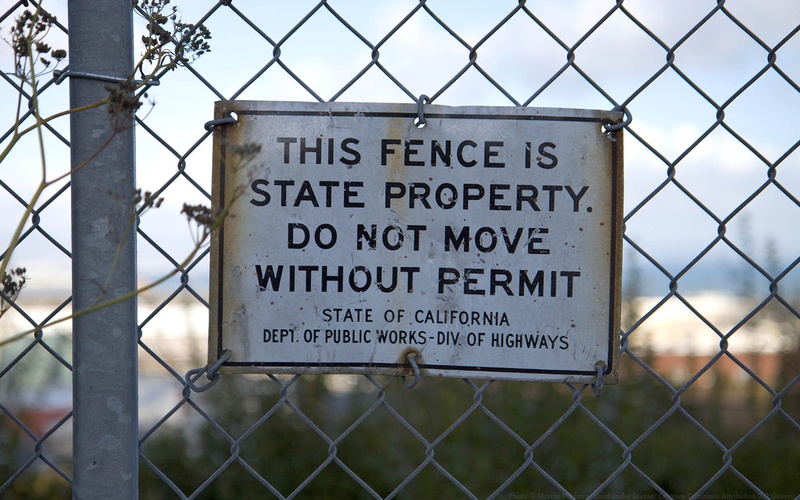 warning, 1080P, chain, funny, signs, marcin, wichary, facepalm, fence, link