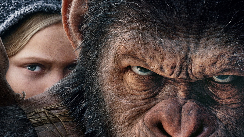headshot, security, Amiah Miller, portrait, human face, real people, War For The Planet Of The Apes, 1080P, Planet of the Apes, young adult, ape, mammal