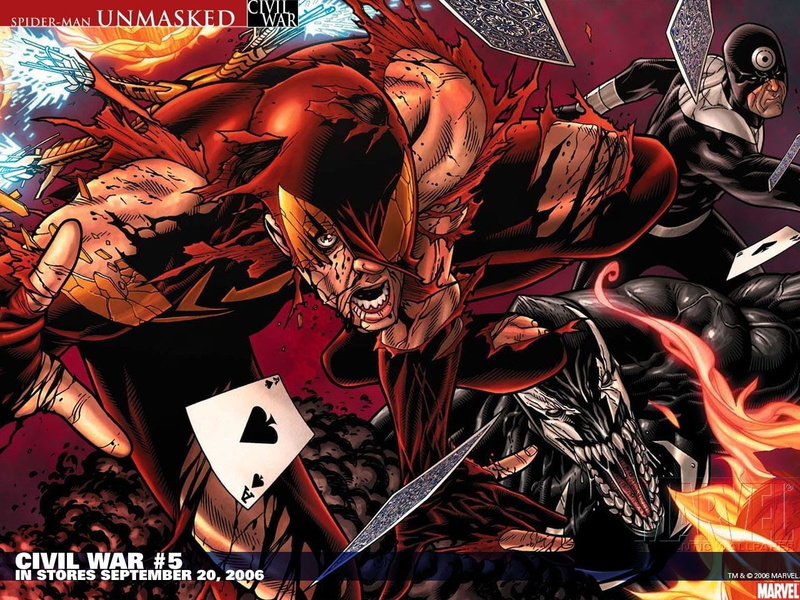Comics, Venom, 720P, Bullseye (Marvel Comics), Civil War
