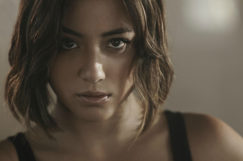 2K, actress, Chloe Bennet, face, closeup, women