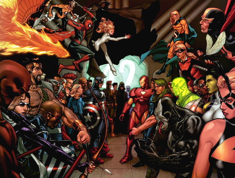 She-Hulk, Daredevil, Wasp (Marvel Comics), The Avengers, 1080P, Sentry (Comics), Spider-Man, Human Torch (Marvel Comics), Ms. Marvel, Captain America