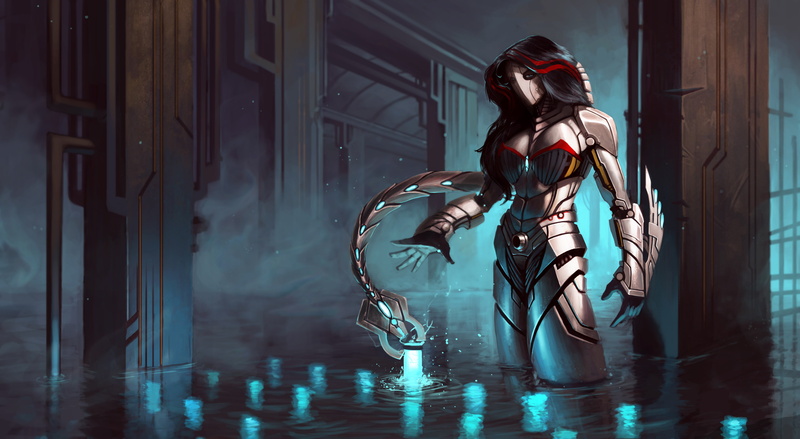 fantasy, armor, cyborg, robot, technics, 4K, sci fi